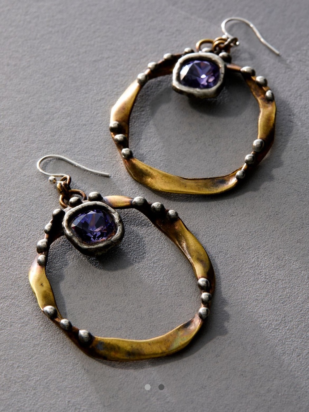 Mikal Winn Twisted Hoops/ sold out on Free People